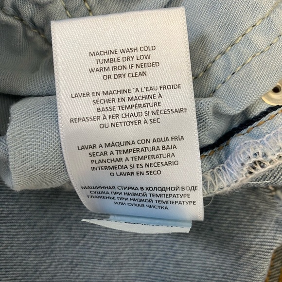 Re/Done 70s Stove Pipe Jeans NEW - Picture 13 of 15